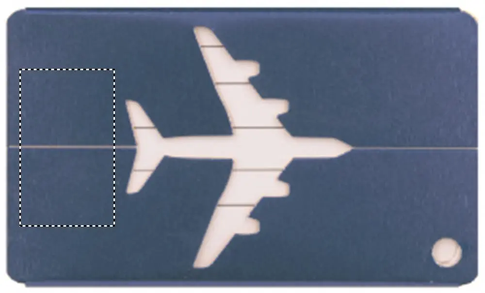 Print position: Aeroplane - left - bottom section