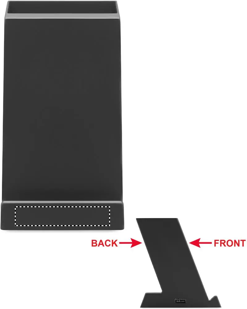 Print position: lower front
