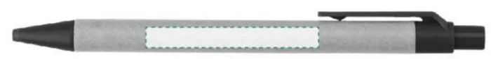 Print position: Beside the clip, for right-handed use