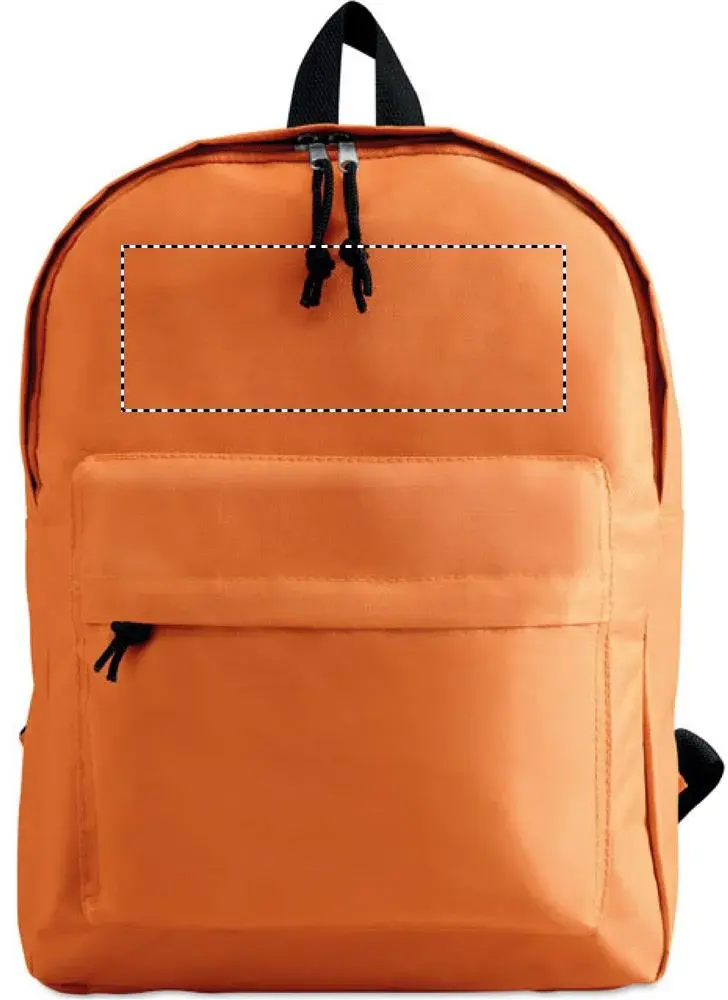 Print position: front above the pocket