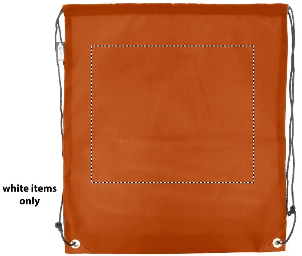 Print position: back – white section