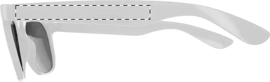 Print position: Left temple