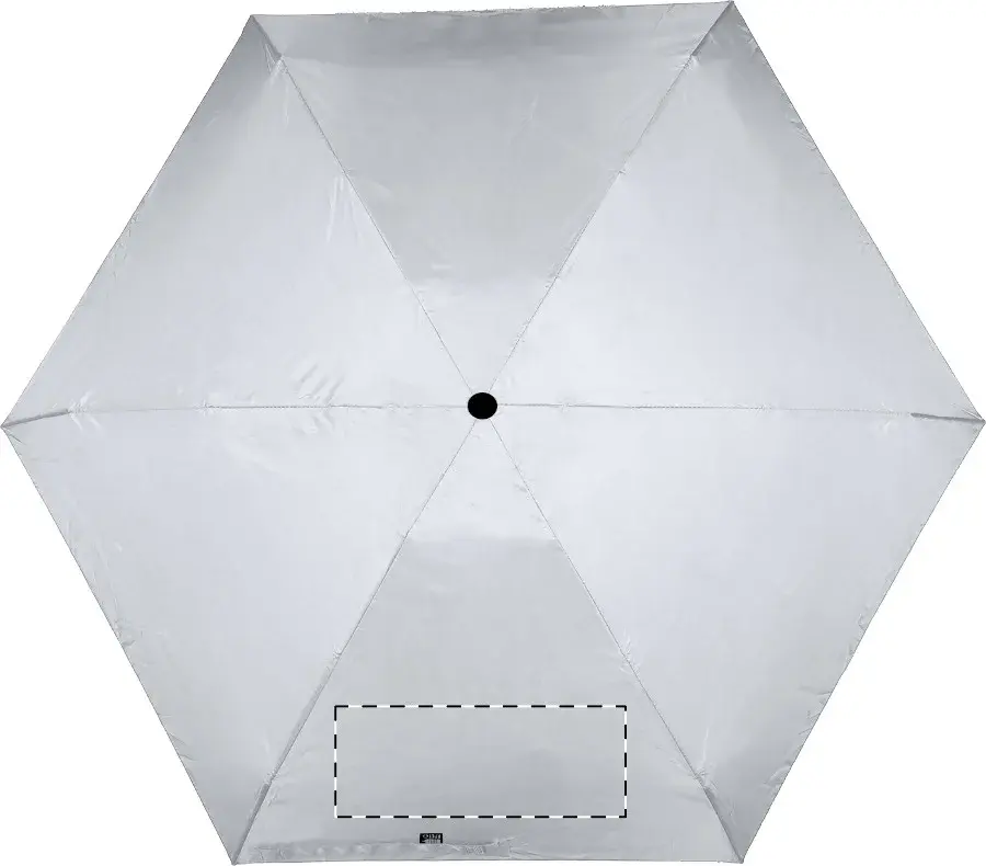 Print position: panel 1 – with a fastening strip (panels numbered clockwise)