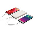 10.000 mah wheat straw powerbank, brown