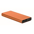 10000 mAh power bank, orange