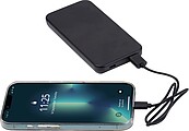 10000 mAh RABS powerbank, black