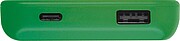 10000 mAh RABS powerbank, green