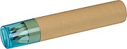 12 coloured pencils in a tube, brown