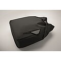 15 roll top laptop backpack, black