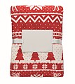 190 gr/m2 RPET coral fleece blanket
