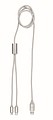 2 in 1 long charging cable