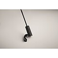 23 inch windproof umbrella, black
