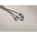 4 in 1 charging cable type C, titanium