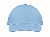 5 panel baseball cap, baby blue