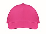 5 panel baseball cap, fuchsia