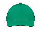 5 panel baseball cap, green