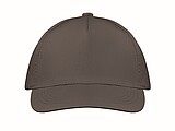 5 panel baseball cap, stone grey