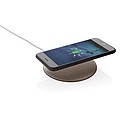 5W Wheat straw wireless charger,brown