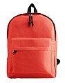 600D polyester backpack, red