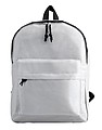 600D polyester backpack, white