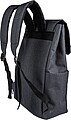 600D polyester canvas 15 inch laptop backpack Dennis, black