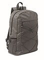 600D RPET polyester backpack, stone grey