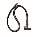 60W charging and data lanyard, black