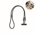 60W phone holder lanyard cable, black