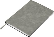 A5 notebook with PU cover, grey