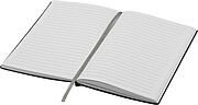 A5 notebook with PU cover, grey