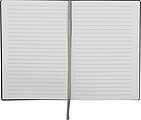 A5 notebook with PU cover, grey