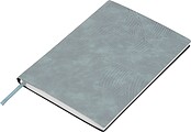 A5 notebook with PU cover, light blue