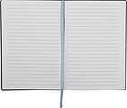 A5 notebook with PU cover, light blue