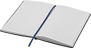 A5 notebook with PU cover, navy heather