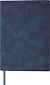 A5 notebook with PU cover, navy heather