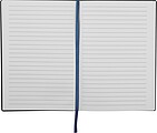 A5 notebook with PU cover, navy heather