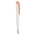 ABS twist ball pen, orange