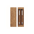 Acacia wood pen and pencil set