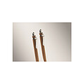 Acacia wood pen and pencil set