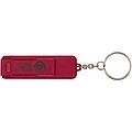 Aggia recycled plastic phone stand with fidget toy, red