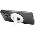 Ain recycled plastic magnetic phone stand with bottle opener, white