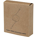Alphard 100W recycled plastic retractable CarPlay cable PD charging cable