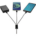 Alphecca recycled aluminium and RPET 5-in-1 charging cable