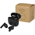Alterf recycled plastic True Wireless Bluetooth® headset with silicone eartips, black
