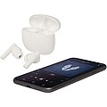 Alterf recycled plastic True Wireless Bluetooth® headset with silicone eartips, white