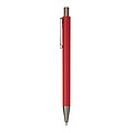 Aluminium ballpoint pen, red