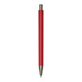 Aluminium ballpoint pen, red