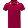 Amarago short sleeve mens tipping polo