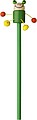 Animal pencil, 50 assd per packVarious