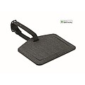 Anti-loss finder luggage tag, black